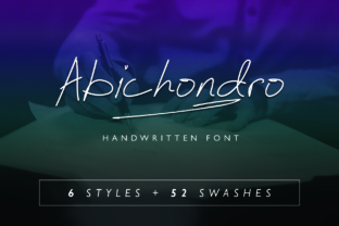 Abichondro Script: A Natural, Polished Handwritten Font for Small Brands