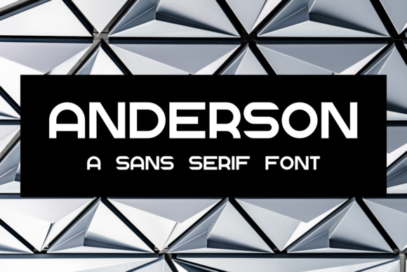 Anderson: A Modern Sans Serif for Web Design