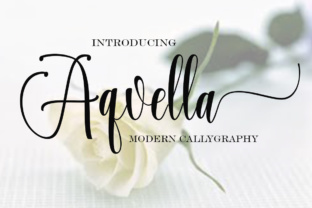 Aqvella: A Modern Script Font for Impactful Design