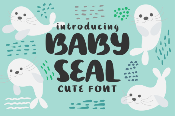 Baby Seal: A Charming Handwritten Font for Editorial Design