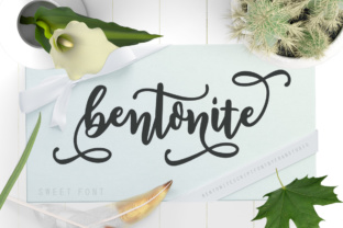 Bentonite Script: A Modern Calligraphy Font