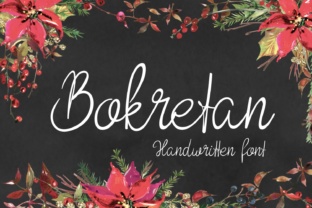 Bokretan: A Girly Handwritten Font