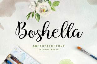 Boshella Script: A Modern Handwritten Typeface for Thoughtful Design