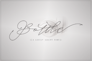 Bottle Font: A Modern Handwritten Typeface for Real Business Branding