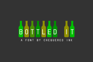Bottled It Font: Bold and Beautiful