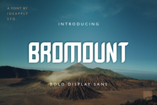 Bromount: A Modern Font for Creative Makers