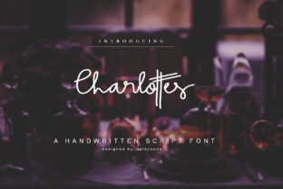 Charlottes: A Handwritten Script Font
