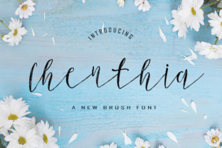 Chenthia: A Modern Script Font