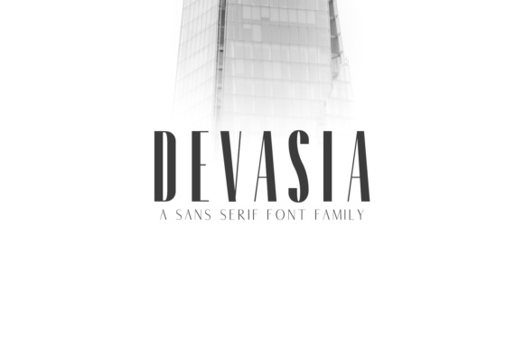 Devasia: A Font for Elegant Design