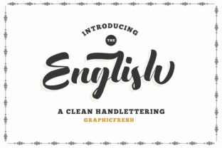 English Font for Professional Branding