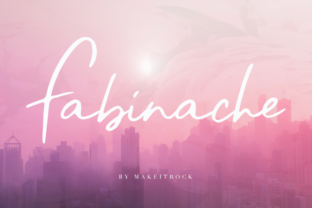Fabinache: A Handwritten Script Font for Thoughtful Editorial Design