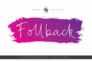 Follback: A Script Font for Elegant Design