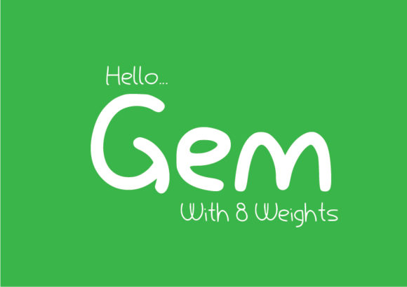 Gem: A Font with Personality