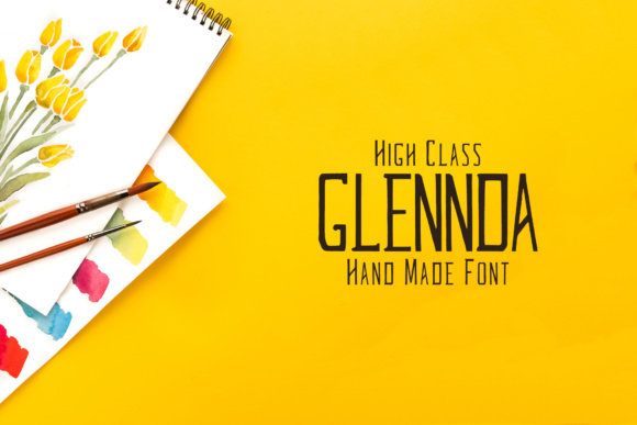 Glennda Family: A Stylish Handwritten Font