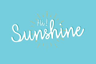 Hi Sunshine: A Warm Font for Web Design
