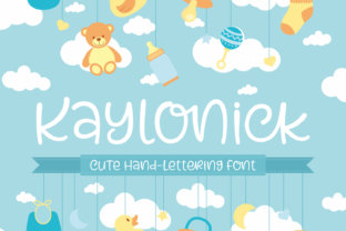Kaylonick: A Sweet Hand-Lettered Font