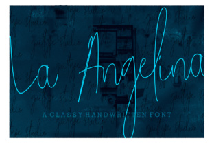 La Angelina: A Modern Script Font That Elevates Digital Branding
