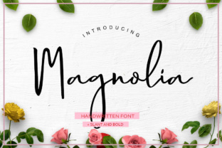 Magnolia Hand: A Script Handwritten Font That Moves With Your Campaign