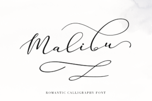 Malibu: A Fresh Script Font for Creative Campaigns