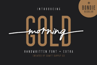Morning Gold Font Review