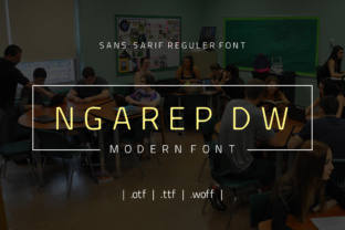 Ngarep DW: A Thoughtful Sans Serif for Editorial Calm