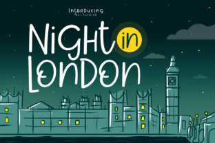 Night in London Font for Business