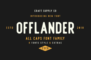 Offlander Family: Bold Typography for Every Project