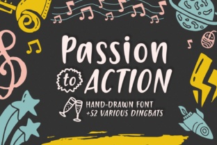 Passion to Action Font Review