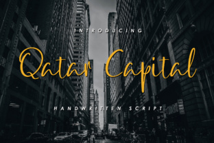 Qatar Capital: A Handwritten Script Font That Feels Like Your Own Hand