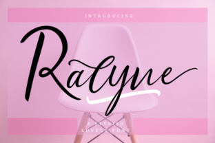 Ralyne Script: A Stylish Calligraphy Font