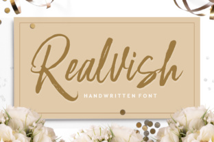Realvish: A Handwritten Script Font for Modern Marketing