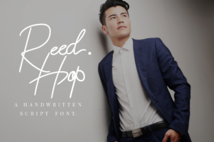 Reed Hop: A Fresh Handwritten Script Font That Feels Like Real Ink