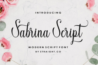 Sabrina Script: Elegant Handwritten Font