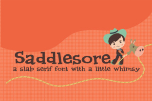 Saddlesore: A Whimsical Serif for Editorial Warmth