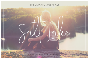 Salt Lake Font: Handmade Elegance