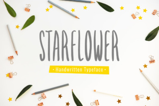 Starflower: A Handwritten Font That Makes Your Campaigns Instantly Recognizable