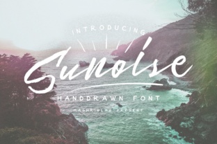 Sunoise: A Handwritten Font for Creative Expression