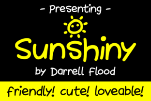 Sunshiny: A Happy Font for Creative Projects