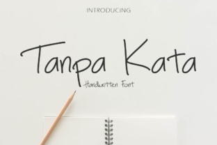 Tanpa Kata: A Handwritten Font for Web Design