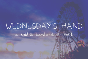 Wednesday: A Playful Yet Polished Script Font for Small Business Branding